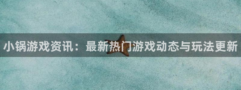 赢咖娱乐测速登陆：小锅游戏资讯：最新热门游戏动态与玩法更新